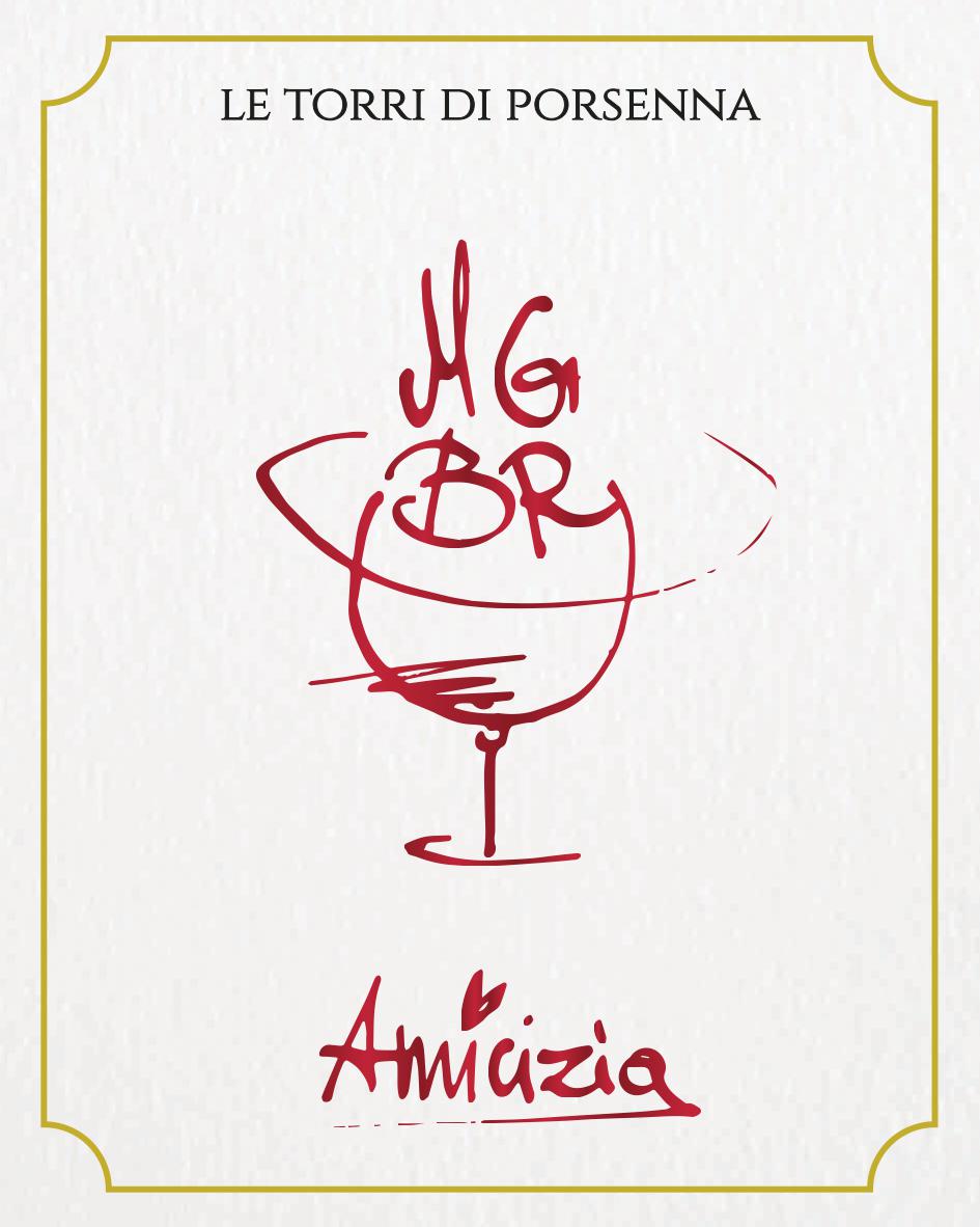 AMICIZIA - Vino Rosso de Le Torri di Porsenna - 1 Bottiglia